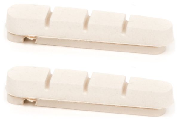 Cartuccia Pastiglie Freno Elvedes 55mm per Shimano Bianco
