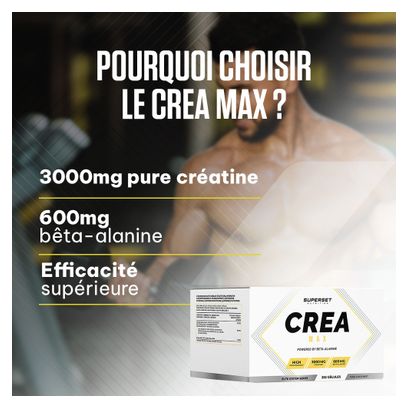 Crea Max (252 Caps) - Superset Nutrition - Créatines