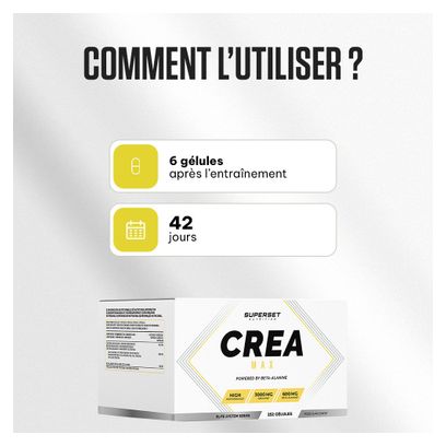 Crea Max (252 Caps) - Superset Nutrition - Créatines