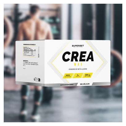Crea Max (252 Caps) - Superset Nutrition - Créatines