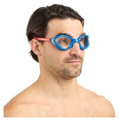 BuddySwim Ozean Zwembril Blauw-Rood/Clear