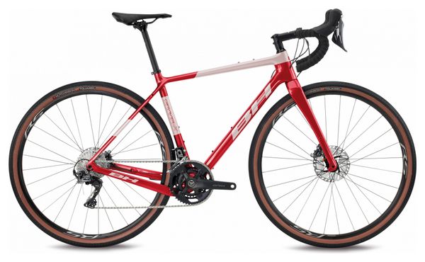 Gravel Bike BH GravelX Evo Shimano GRX 11V 700 mm Red White 2022
