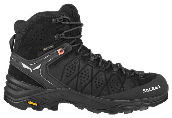 Chaussures de Randonnée Salewa Alp Trainer 2 Mid Gore-Tex Noir