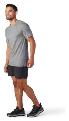 T-Shirt Manches Courtes Smartwool Short Sleeve Slim Gris