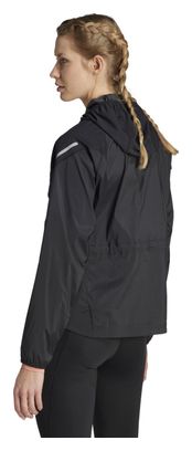 adidas Performance Ultimate Run Giacca a vento da donna Nero