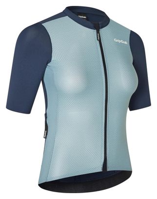 GripGrab Climber Women's Short Sleeve Jersey Blue