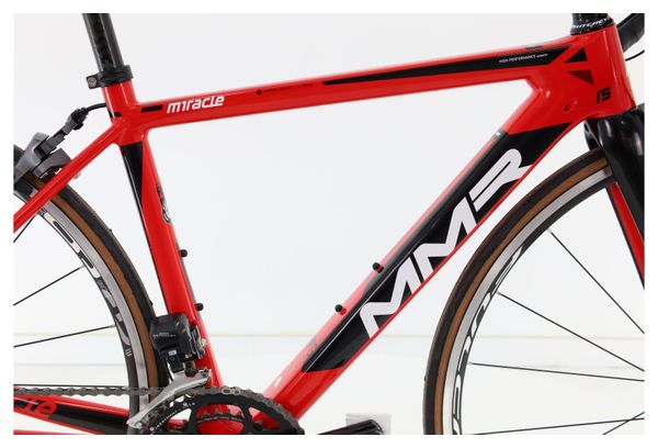 Produit reconditionné · MMR Miracle Carbone Di2 11V · Rouge / Vélo de route / MMR | Bon état