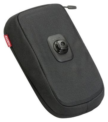 Soporte y protección para smartphone Klickfix PhoneBag Comfort M Negro