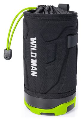 Green 1L bike water bottle bag WILD MAN