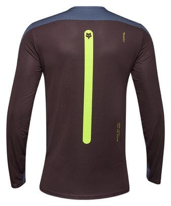 Fox Flexair Aviation Long Sleeve Jersey Green/Blue