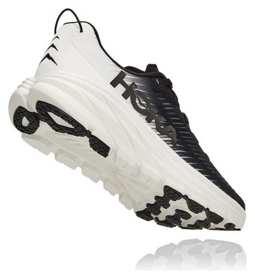 Hoka Rincon 3 Large 2E Running Shoes Black White Mens