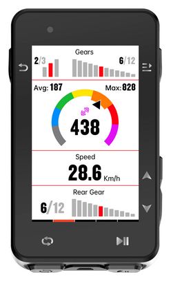 Compteur GPS iGPSPORT 630S avec support M80