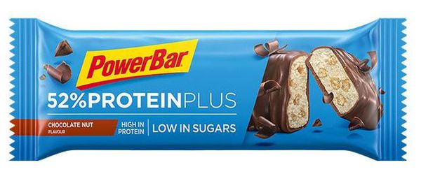 PowerBar 52% Protein Plus Protein Bar Chocolate Nut 50 g