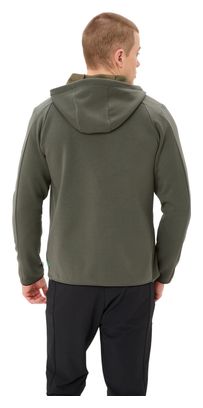 Felpa con cappuccio Vaude Idris Hoody verde da uomo