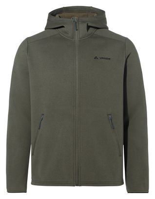Felpa con cappuccio Vaude Idris Hoody verde da uomo