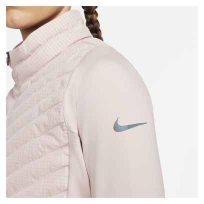 Chaqueta térmica Nike Therma-Fit Run Division rosa mujer