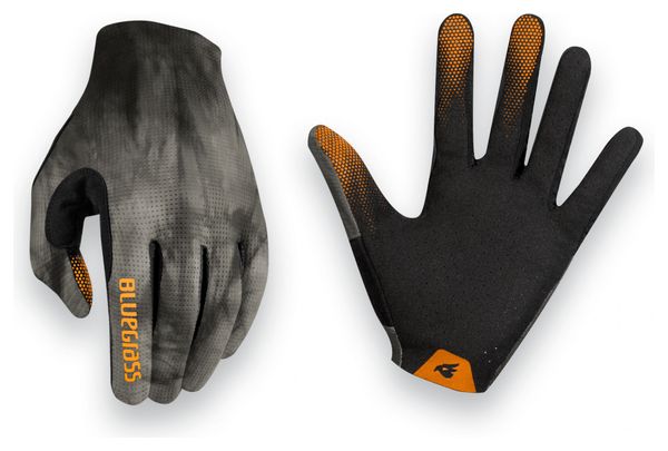 Pair of Bluegrass Vapor Lite Grey Orange Gloves
