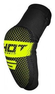 Shot Airlight Black / Neon Yellow Adult Elbow Pads