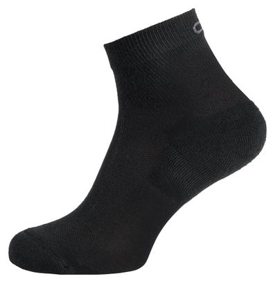 2 x Medium Odlo Active Socken Schwarz Unisex 36-38