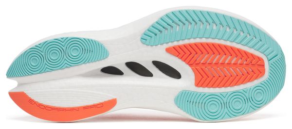 Saucony Endorphin Pro 5 Laufschuhe für Damen, Orange/Rosa