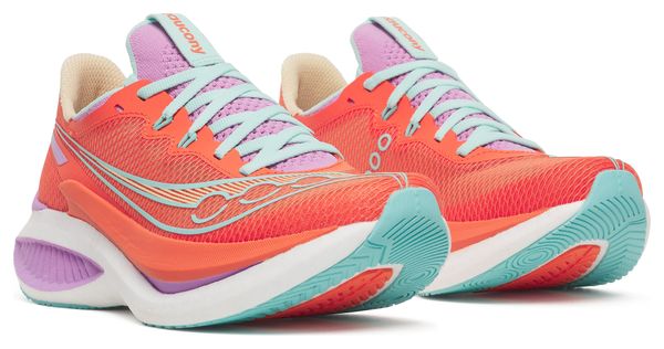 Saucony Endorphin Pro 5 Laufschuhe für Damen, Orange/Rosa