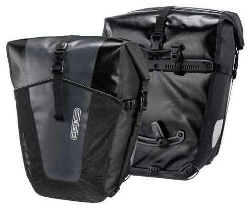 Ortlieb Back-Roller XL 70L (2x35L) QL2.2 Paar Fahrradtaschen Asphaltgrau Schwarz