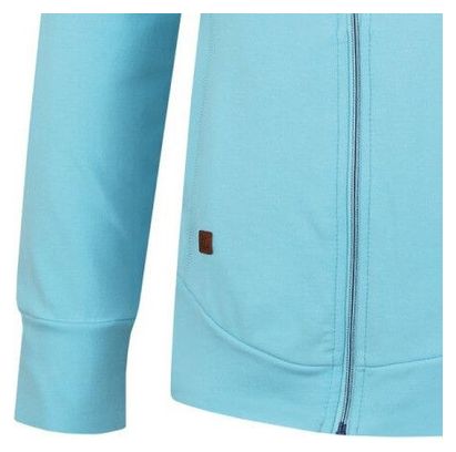 Sweat Husky Anah L pour femme avec capuche et fermeture éclair-Bleu clair