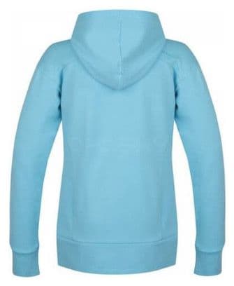 Sweat Husky Anah L pour femme avec capuche et fermeture éclair-Bleu clair