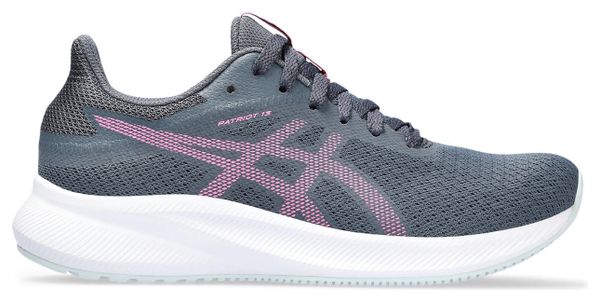 Asics Patriot 13 Grey Pink Women's Running Shoes