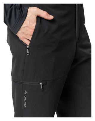 Vaude Strathcona II Softshell Pants Nero - Pantaloncini