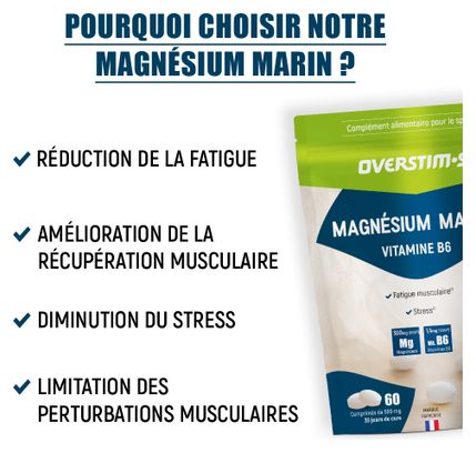 Magnesio Marino OverstimsComprimidos 60 x 500mg