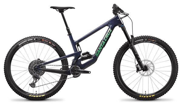 Prodotto ricondizionato - Santa Cruz Megatower Carbon C All-Suspension Mountain Bike Sram GX Eagle 12V 29'' Blue 2023