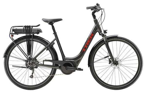 Produit Reconditionné - Vélo de Ville Électrique Trek Verve+ 2 Lowstep Shimano Acera/Altus 9V 400 Wh Noir 2023