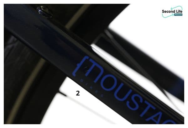 Prodotto ricondizionato - Moustache Samedi 28,2 Open Shimano Altus 9V 400 Wh 700 mm Midnight Blue Electric City Bike