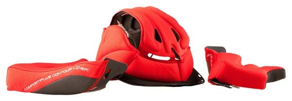 ONEAL LINER & CHEEK PADS 2019 CHALLENGER Helmet red