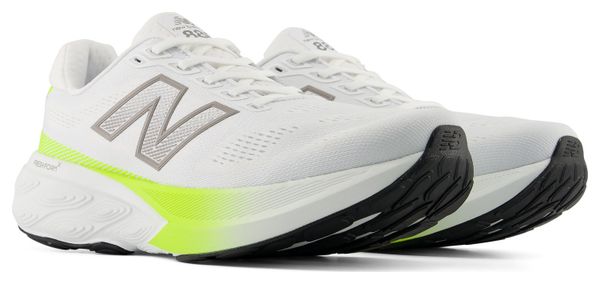 Chaussures Running New Balance Fresh Foam X 880 v15 Blanc/Jaune Homme