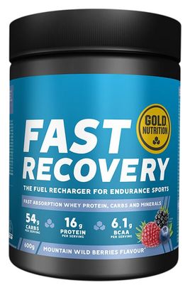 Bevanda di recupero GoldNutrition Fast Recovery Frutti rossi - 600 g
