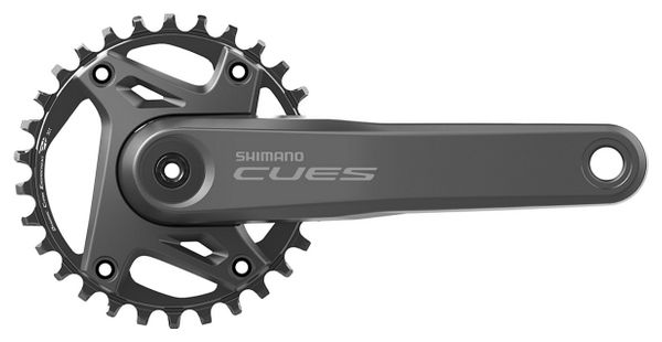 Shimano Cues FC-U6000-1 Platos y bielas 30T 9/10/11S Negro