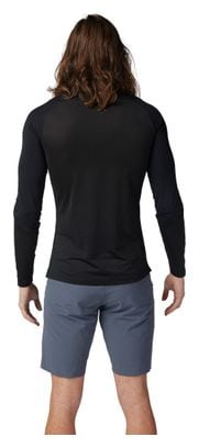 Camiseta de manga larga Fox Flexair Ascent Negro