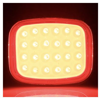 Feu arrière LED 50 Lumen Rouge - USB-C