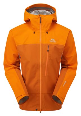 Mountain Equipment Makalu Orange Waterproof Jacket