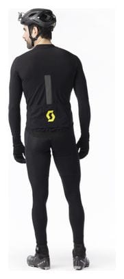Scott RC Pro Warm Hybrid Windstopper Herren Langarm Jacke Schwarz/Gelb