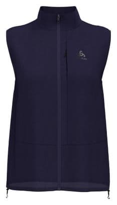 Odlo Zeroweight Dames Jas Mouwloos Donkerblauw