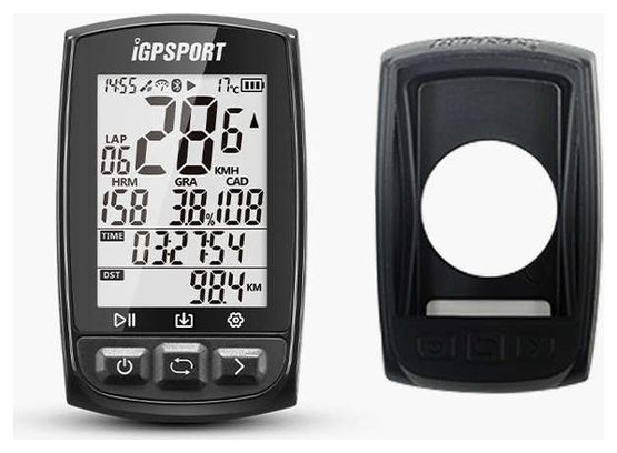 Compteur GPS iGPSPORT IGS50S avec Etui en silicone