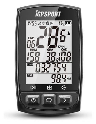 Compteur GPS iGPSPORT IGS50S avec Etui en silicone