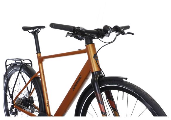 Vélo de Ville Electrique Bergamont E-Sweep Sport Shimano Claris 8V Mahle 250Wh Orange 2023 - Vélo d'Exposition