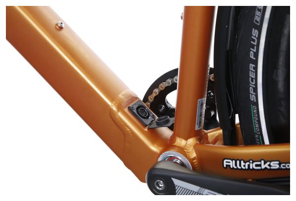 Vélo de Ville Electrique Bergamont E-Sweep Sport Shimano Claris 8V Mahle 250Wh Orange 2023 - Vélo d'Exposition