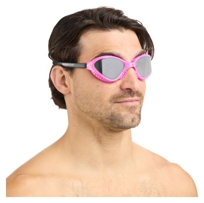 BuddySwim Ozean Schwimmbrille Pink-Schwarz/Smoke