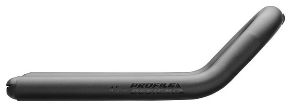 Prolongateur Profil Design 45AR Aluminium Noir