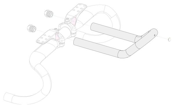 Profile Design 45AR Extender Aluminium Zwart